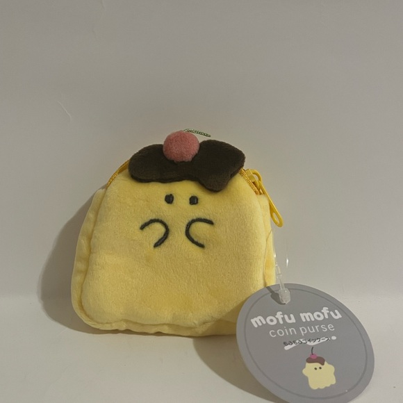 Obakenu NUIGURUMI Pudding Mini Coin Purse - Picture 1 of 6